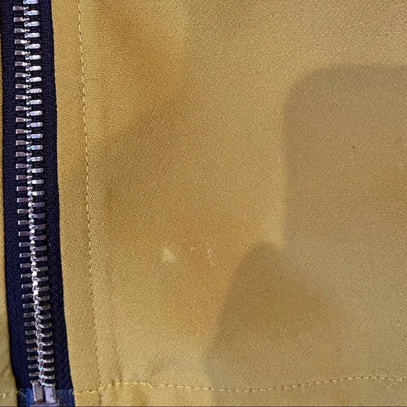 Yellow zip up kids blouse - Picture 4 of 5